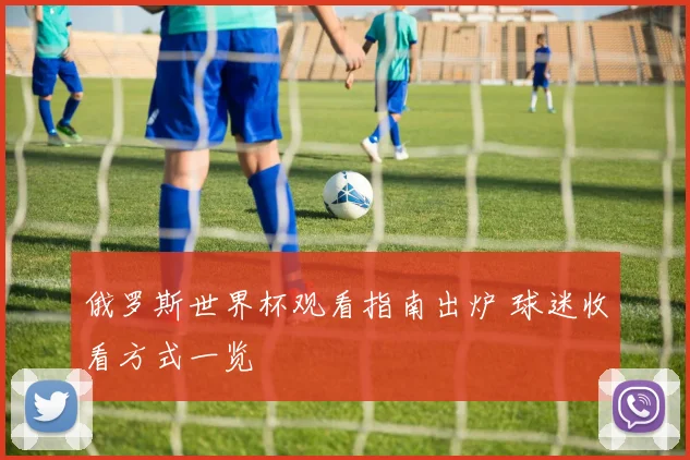 俄罗斯世界杯观看指南出炉 球迷收看方式一览